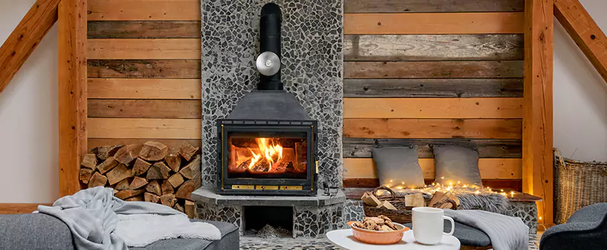 Thelin Hearth Products Direct Vent Gas Stove Fireplace Inspection in South River, New Jersey